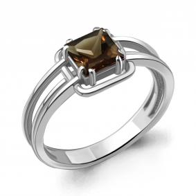 Серебряное кольцо AQUAMARINE А6960401 с кварцем А6960401 фото
