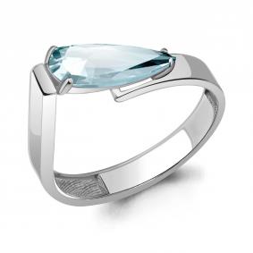 Серебряное кольцо AQUAMARINE А6964788 с турмалином А6964788 фото
