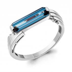 Серебряное кольцо AQUAMARINE А6976193 с Лондон топазом А6976193 фото
