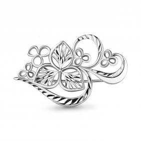 Серебряная брошь AQUAMARINE А70475 А70475 фото