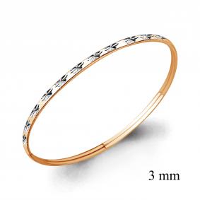 Браслет из золочёного серебра AQUAMARINE А71897-пк А71897-пк фото