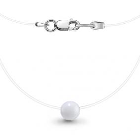 Колье на леске AQUAMARINE с керамикой А73597 А73597 фото