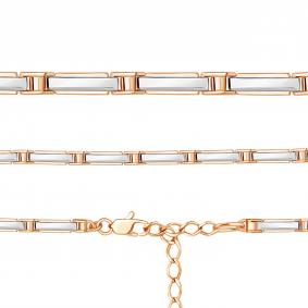 Браслет из золочёного серебра AQUAMARINE А74175-пк А74175-пк фото