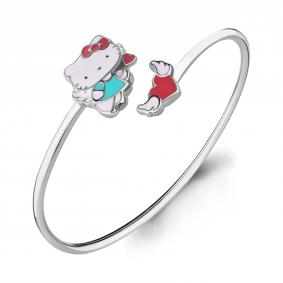 Серебряный браслет AQUAMARINE А74420 с эмалью А74420 фото