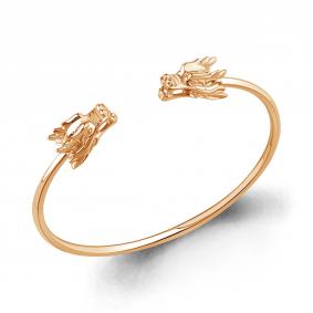 Браслет Символ года Дракон из золочёного серебра AQUAMARINE А74767-п А74767-п фото