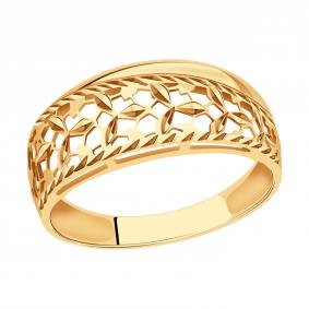 Золотое кольцо Красносельский ювелир АКд709-4063 АКд709-4063 фото