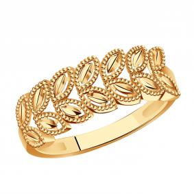 Золотое кольцо Красносельский ювелир АКд747-4150 АКд747-4150 фото