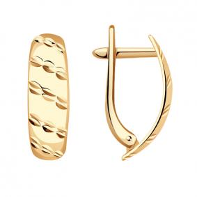 Золотые серьги Красносельский ювелир АС373-1664 АС373-1664 фото