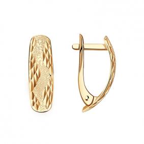 Золотые серьги Красносельский ювелир АС414-1664 АС414-1664 фото