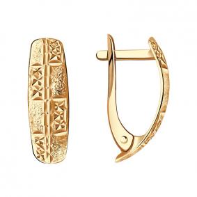 Золотые серьги Красносельский ювелир АС415-1664 АС415-1664 фото