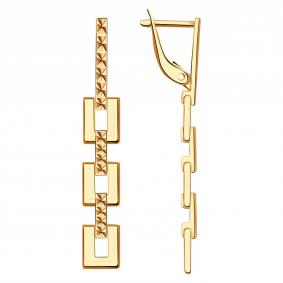 Золотые серьги Красносельский ювелир АС601-2264 АС601-2264 фото