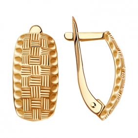 Золотые серьги Красносельский ювелир АС713-1665 АС713-1665 фото