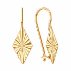 Золотые серьги Красносельский ювелир АС778-3341 АС778-3341 фото