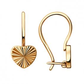 Золотые серьги Красносельский ювелир АС787-3377 АС787-3377 фото