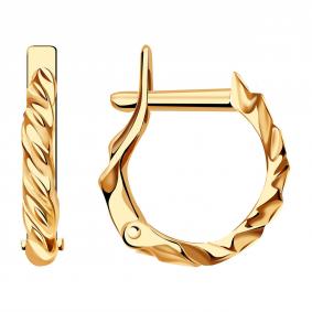 Золотые серьги Красносельский ювелир АС836-3572 АС836-3572 фото