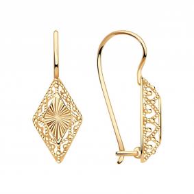 Золотые серьги Красносельский ювелир АС847-3604 АС847-3604 фото