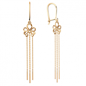 Золотые серьги Красносельский ювелир АС860-3631 АС860-3631 фото