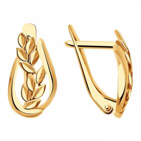 Золотые серьги Красносельский ювелир АС927-3770 АС927-3770 фото