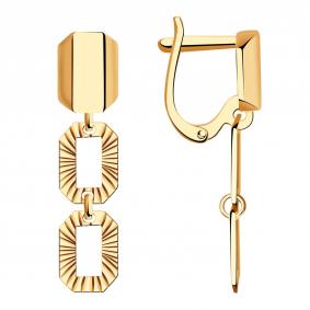 Золотые серьги Красносельский ювелир АС935-3778 АС935-3778 фото