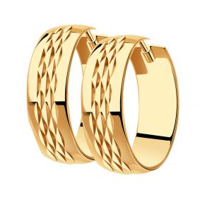 Золотые серьги Красносельский ювелир АС945-3802 АС945-3802 фото