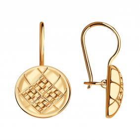 Золотые серьги Красносельский ювелир АС949-3808 АС949-3808 фото