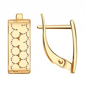 Золотые серьги Красносельский ювелир АСд1000-3907 АСд1000-3907 фото