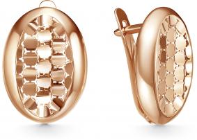 Золотые серьги Красносельский ювелир АСд3955 АСд3955 фото