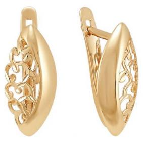 Золотые серьги Красносельский ювелир АСд679-2807 АСд679-2807 фото