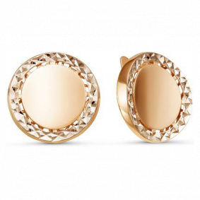 Золотые серьги Красносельский ювелир АСд815-3440 АСд815-3440 фото