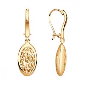 Золотые серьги Красносельский ювелир АСд817-3449 АСд817-3449 фото