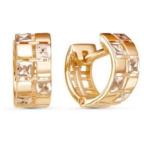 Золотые серьги Красносельский ювелир АСд820-3473 АСд820-3473 фото