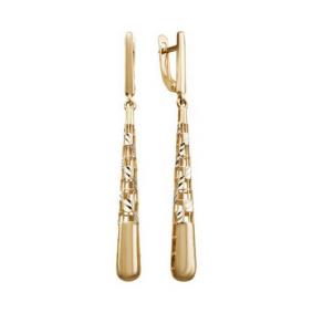 Золотые серьги Красносельский ювелир АСд845-3597 АСд845-3597 фото