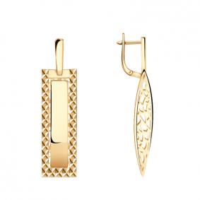 Золотые серьги Красносельский ювелир АСд857-3620 АСд857-3620 фото