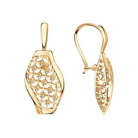 Золотые серьги Красносельский ювелир АСд873-3675 АСд873-3675 фото