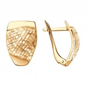 Золотые серьги Красносельский ювелир АСд883-3711 АСд883-3711 фото