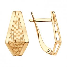 Золотые серьги Красносельский ювелир АСд893-3729 АСд893-3729 фото