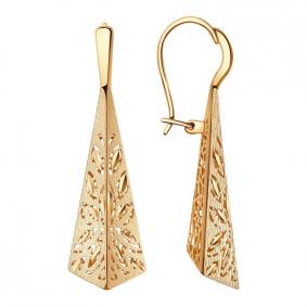 Золотые серьги Красносельский ювелир АСд896-3735 АСд896-3735 фото