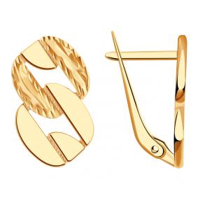 Золотые серьги Красносельский ювелир АСд929-3779 АСд929-3779 фото