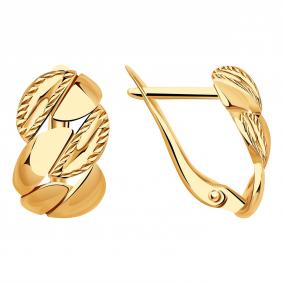 Золотые серьги Красносельский ювелир АСд933-3776 АСд933-3776 фото