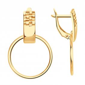 Золотые серьги Красносельский ювелир АСд951-3788 АСд951-3788 фото