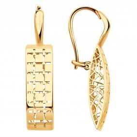 Золотые серьги Красносельский ювелир АСд961-3847 АСд961-3847 фото