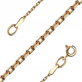 Золотая цепь плетение Якорное Красносельский ювелир АЯО-040-Ц АЯО-040-Ц фото