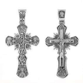 Подвеска из черненого серебра Иордань Б-КР-339 Б-КР-339 фото