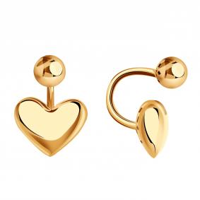 Золотые серьги BERGER Б050218 Б050218 фото