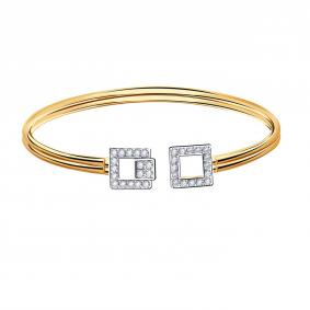 Золотой браслет BERGER Б070015 с фианитом Б070015 фото