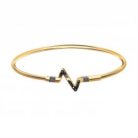 Золотой браслет BERGER Б070035 с фианитом Б070035 фото