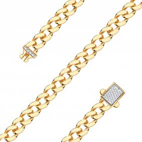 Золотой браслет BERGER Б070147 с фианитом Б070147 фото