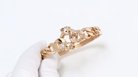 Золотой браслет BERGER Б070270 с фианитом Б070270 фото