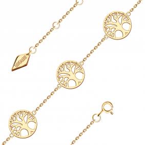 Золотой браслет BERGER Б070366 Б070366 фото