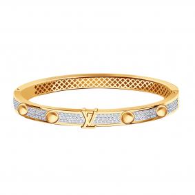 Золотой браслет BERGER Б070382 с фианитом Б070382 фото